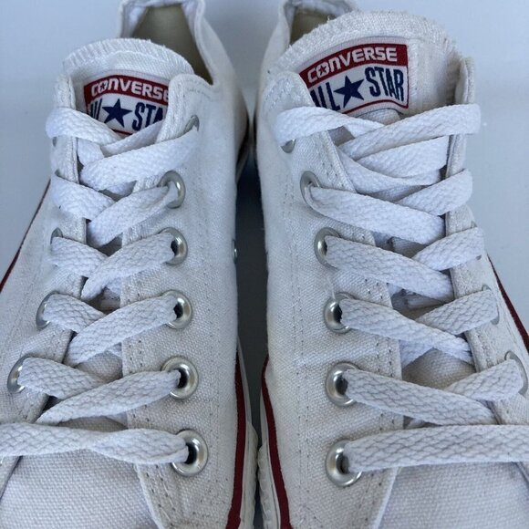 Converse Unisex Chuck Taylor All Star M7652C Low Top Optical White M7/W9 - Picture 6 of 16